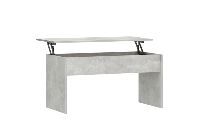 beBasic Salongbord betonggrå 102x50,5x52,5 cm konstruert tre - GrÃ¥ - Lampebord & sidebord - Brettbord og småbord