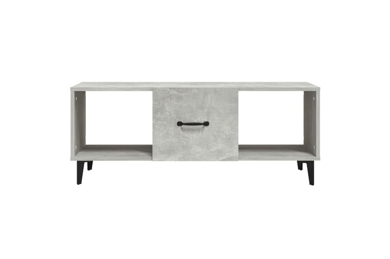 beBasic Salongbord betonggrå 102x50x40 cm konstruert tre - GrÃ¥ - Møbler - Bord - Avlastningsbord - Lampebord & sidebord
