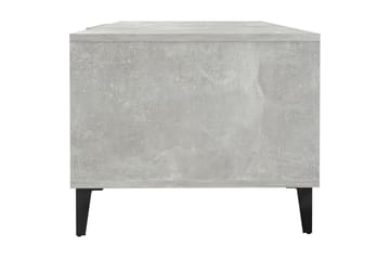 beBasic Salongbord betonggrå 102x50x40 cm konstruert tre - GrÃ¥ - Møbler - Bord - Avlastningsbord - Lampebord & sidebord