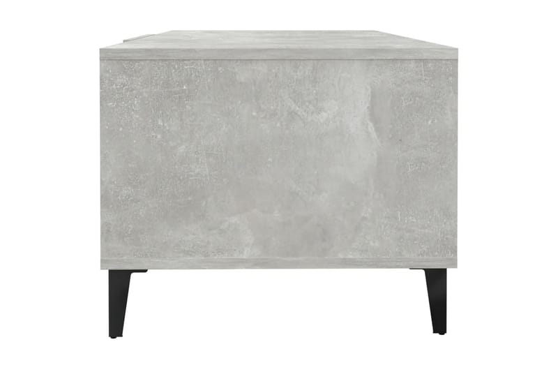 beBasic Salongbord betonggrå 102x50x40 cm konstruert tre - GrÃ¥ - Møbler - Bord - Avlastningsbord - Lampebord & sidebord