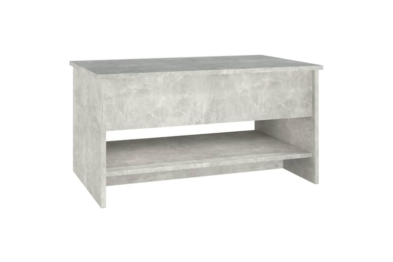 beBasic Salongbord betonggrå 80x50x40 cm konstruert tre - GrÃ¥ - Møbler - Bord - Avlastningsbord - Lampebord & sidebord