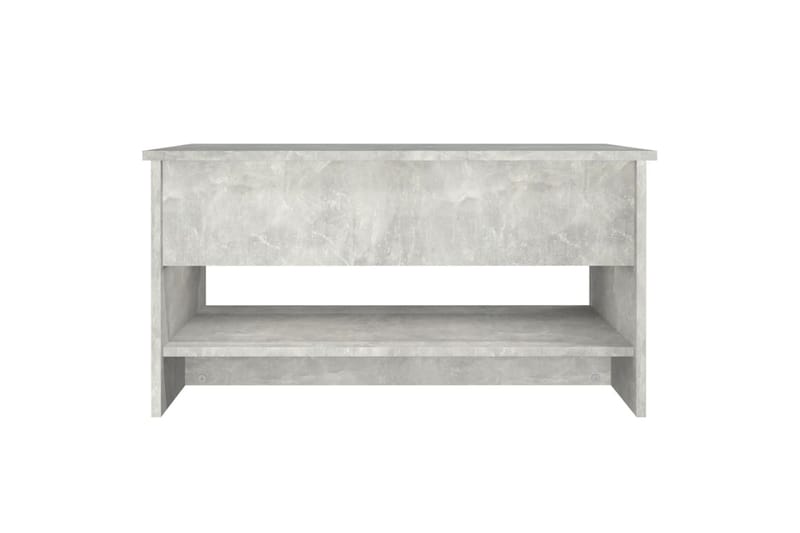 beBasic Salongbord betonggrå 80x50x40 cm konstruert tre - GrÃ¥ - Møbler - Bord - Avlastningsbord - Lampebord & sidebord