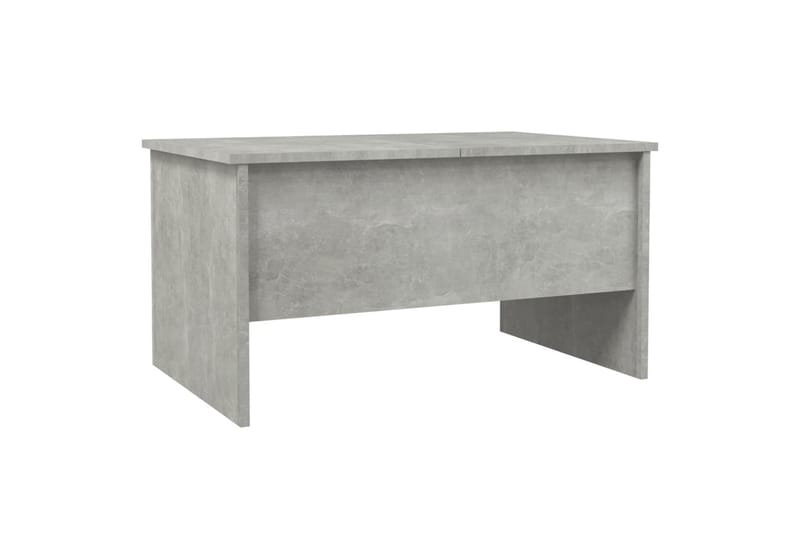 beBasic Salongbord betonggrå 80x50x42,5 cm konstruert tre - GrÃ¥ - Møbler - Bord - Avlastningsbord - Lampebord & sidebord