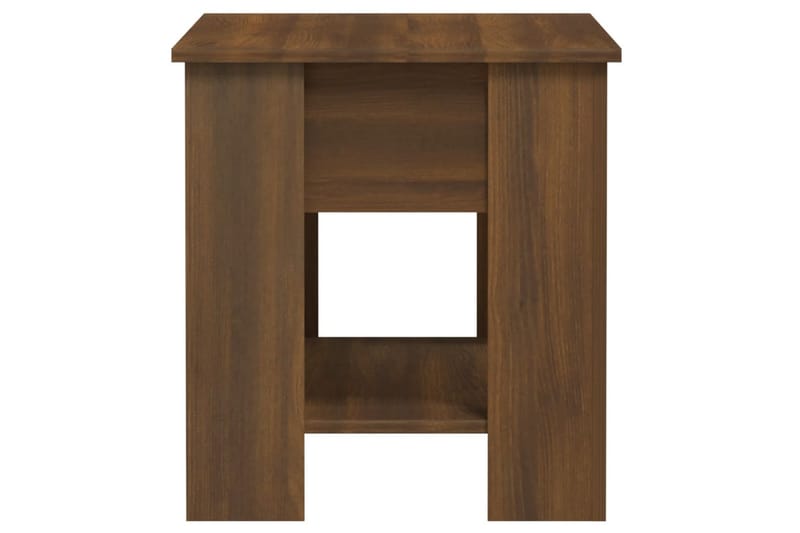 beBasic Salongbord brun eik 101x49x52 cm konstruert tre - Brun - Lampebord & sidebord - Brettbord og småbord