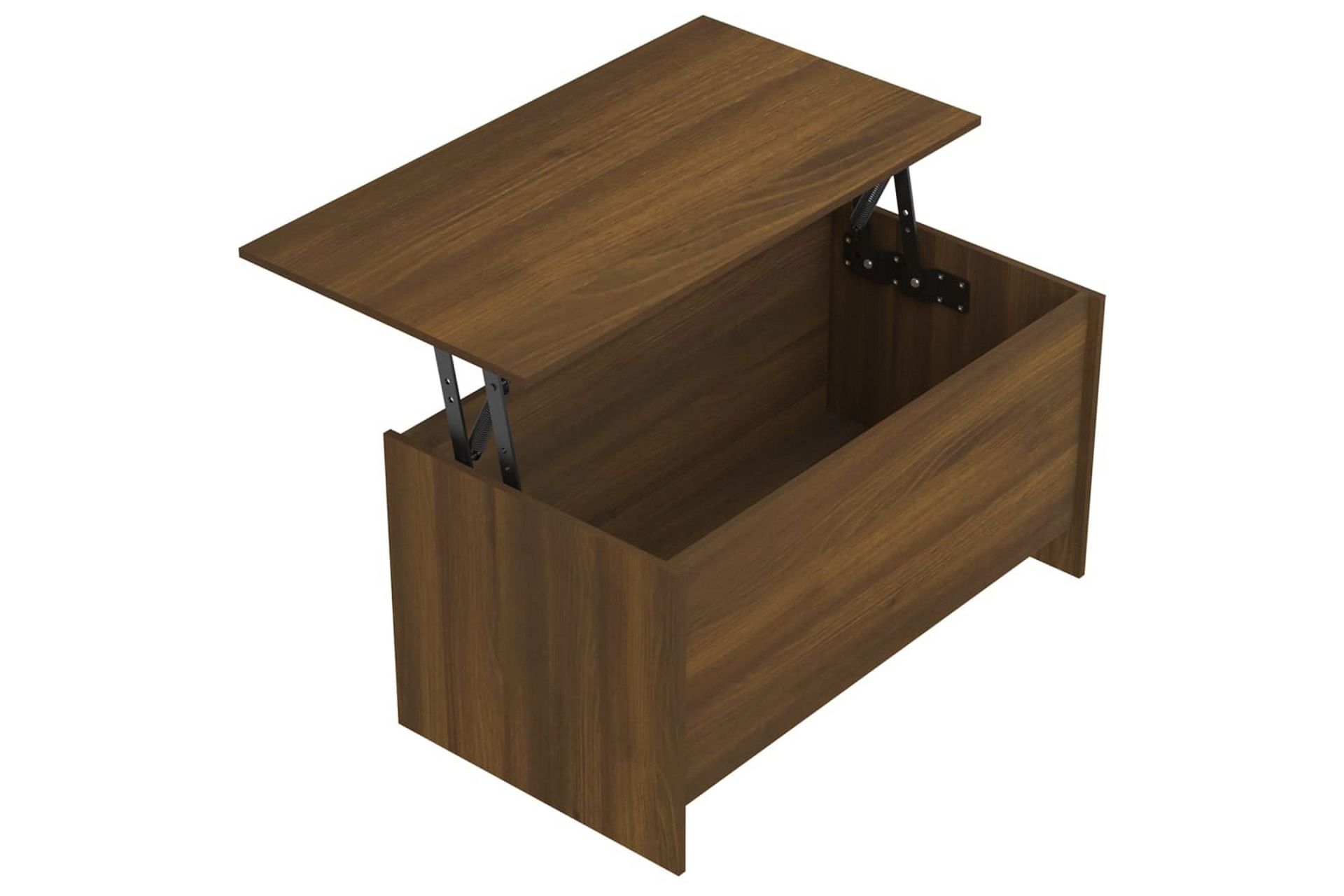 beBasic Salongbord brun eik 102x55,5x52,5 cm konstruert tre - Brun - Møbler - Bord - Avlastningsbord - Lampebord & sidebord