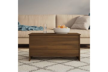 beBasic Salongbord brun eik 102x55,5x52,5 cm konstruert tre - Brun - Møbler - Bord - Avlastningsbord - Lampebord & sidebord