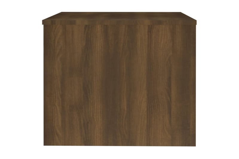 beBasic Salongbord brun eik 80x50x40 cm konstruert tre - Brun - Lampebord & sidebord - Brettbord og småbord