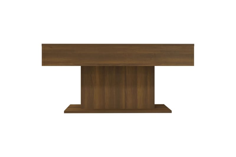 beBasic Salongbord brun eik 96x50x45 cm konstruert tre - Brun - Møbler - Bord - Avlastningsbord - Lampebord & sidebord