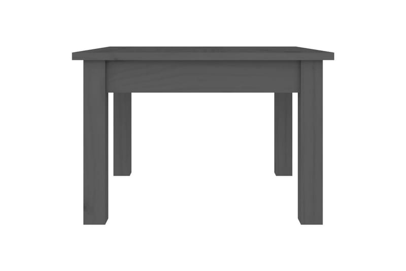 beBasic Salongbord grå 45x45x30 cm heltre furu - GrÃ¥ - Møbler - Bord - Avlastningsbord - Lampebord & sidebord