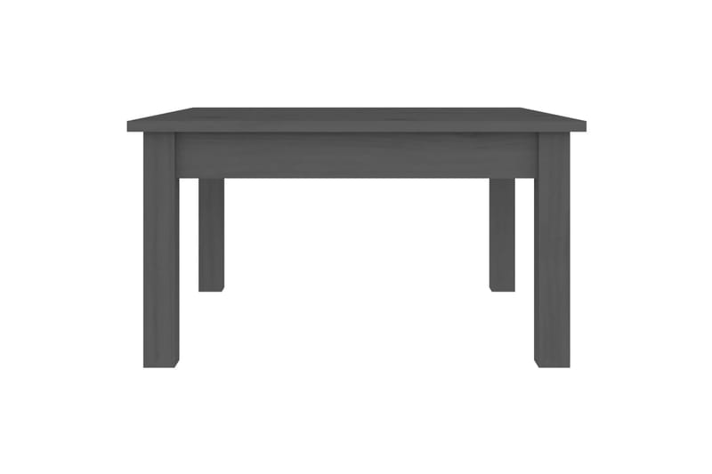 beBasic Salongbord grå 55x55x30 cm heltre furu - GrÃ¥ - Møbler - Bord - Avlastningsbord - Lampebord & sidebord
