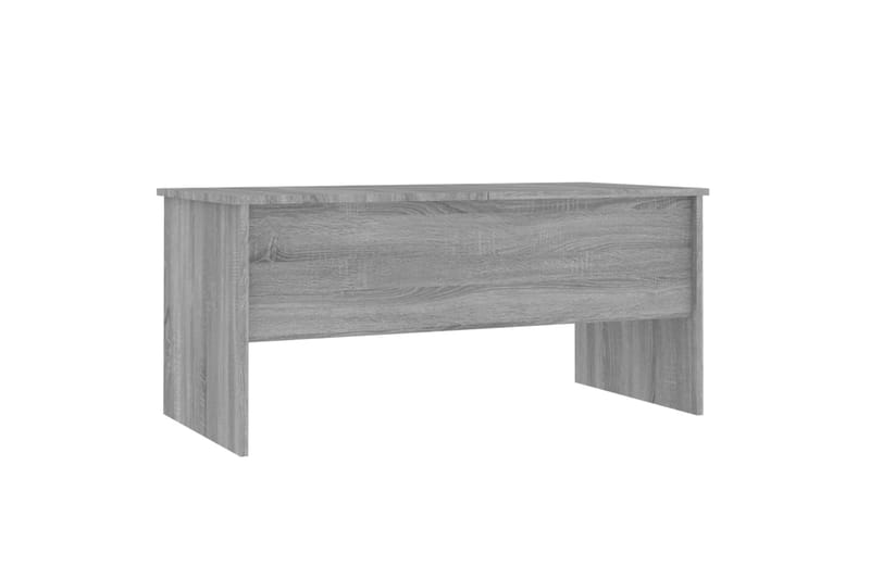 beBasic Salongbord grå sonoma 102x50,5x46,5 cm konstruert tre - GrÃ¥ - Møbler - Bord - Avlastningsbord - Lampebord & sidebord