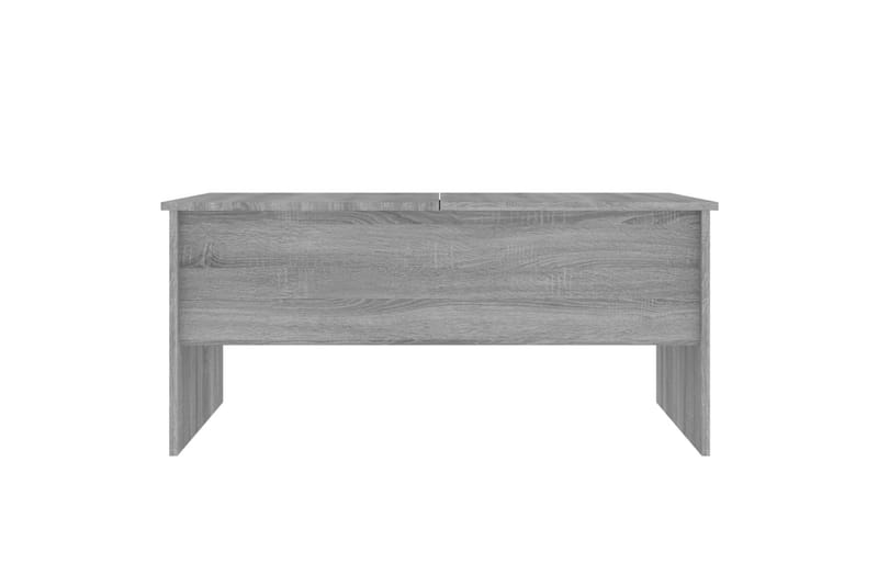 beBasic Salongbord grå sonoma 102x50,5x46,5 cm konstruert tre - GrÃ¥ - Møbler - Bord - Avlastningsbord - Lampebord & sidebord