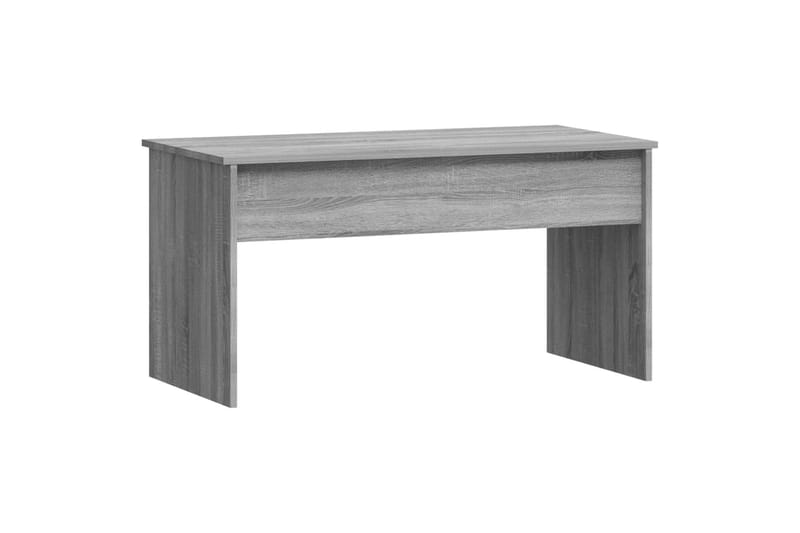 beBasic Salongbord grå sonoma 102x50,5x52,5 cm konstruert tre - GrÃ¥ - Lampebord & sidebord - Brettbord og småbord
