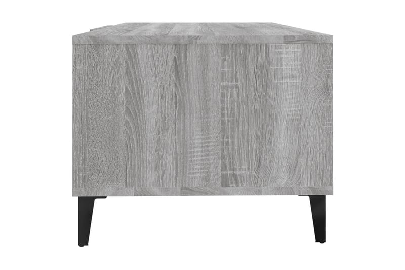beBasic Salongbord grå sonoma 102x50x40 cm konstruert tre - GrÃ¥ - Møbler - Bord - Avlastningsbord - Lampebord & sidebord