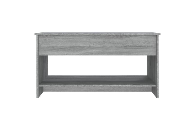 beBasic Salongbord grå sonoma 102x50x52,5 cm konstruert tre - GrÃ¥ - Lampebord & sidebord - Brettbord og småbord