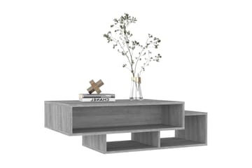 beBasic Salongbord grå sonoma 105x55x32 cm konstruert tre - GrÃ¥ - M�øbler - Bord - Avlastningsbord - Lampebord & sidebord
