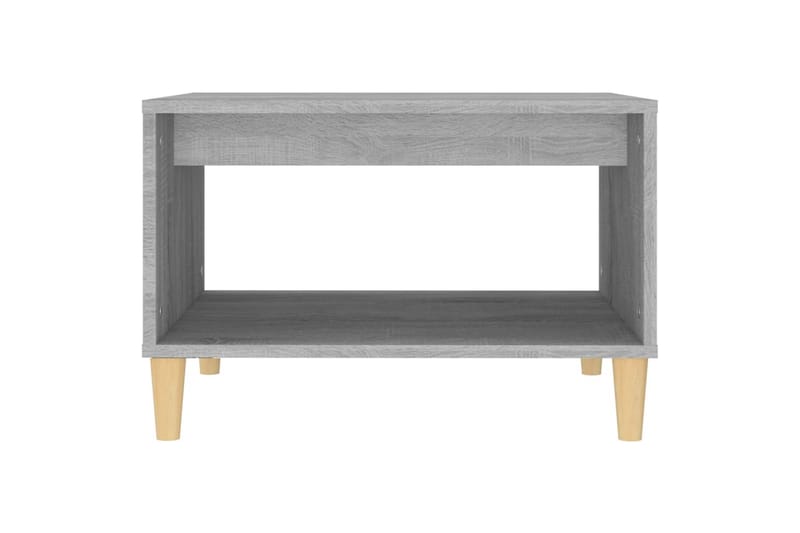 beBasic Salongbord grå sonoma 60x40x50 cm konstruert tre - GrÃ¥ - Møbler - Bord - Avlastningsbord - Lampebord & sidebord
