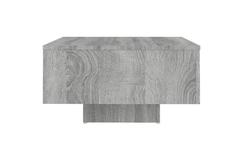 beBasic Salongbord grå sonoma 60x60x31,5 cm konstruert tre - GrÃ¥ - Lampebord & sidebord - Brettbord og småbord
