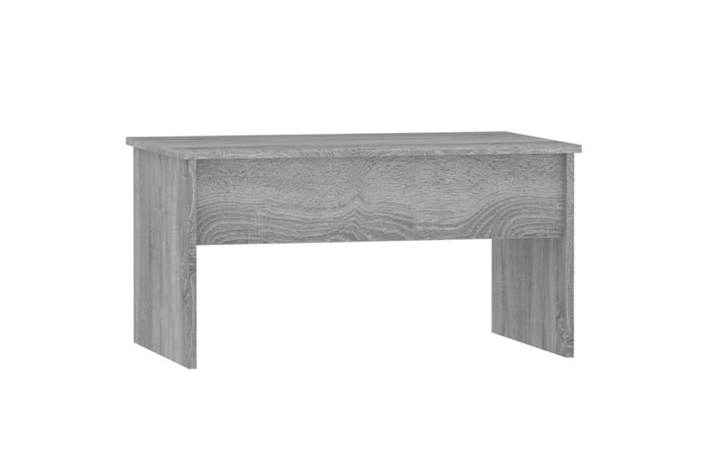 beBasic Salongbord grå sonoma 80x50,5x41,5 cm konstruert tre - GrÃ¥ - Møbler - Bord - Avlastningsbord - Lampebord & sidebord