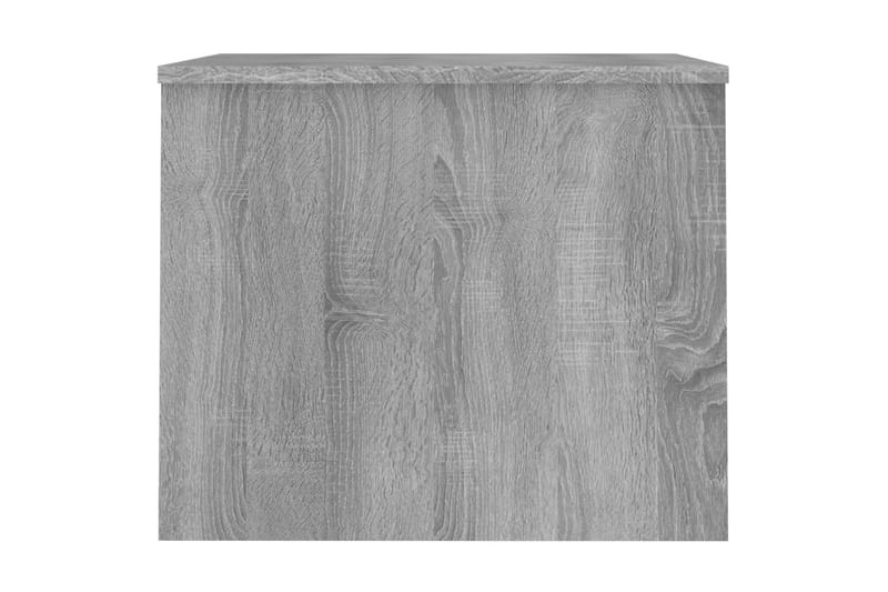 beBasic Salongbord grå sonoma 80x50,5x41,5 cm konstruert tre - GrÃ¥ - Møbler - Bord - Avlastningsbord - Lampebord & sidebord