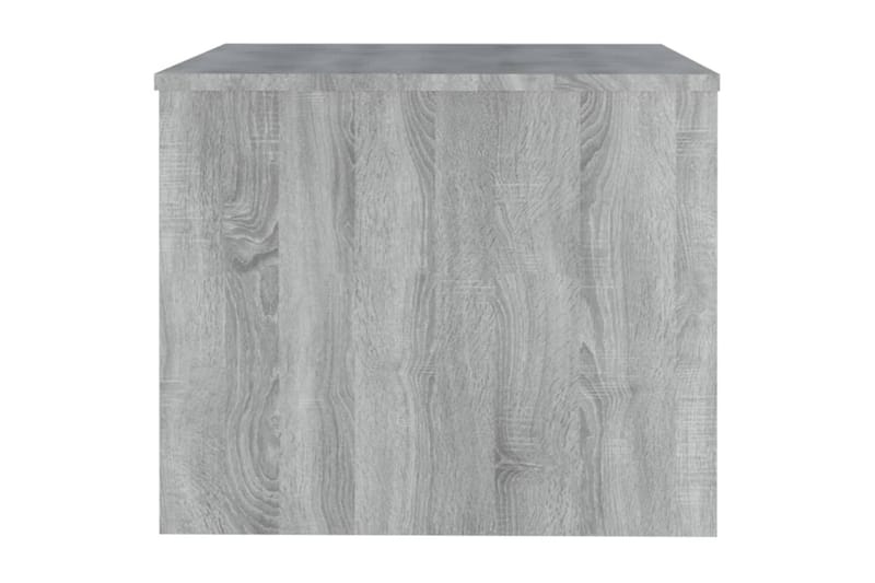 beBasic Salongbord grå sonoma 80x50x40 cm konstruert tre - GrÃ¥ - Møbler - Bord - Avlastningsbord - Lampebord & sidebord