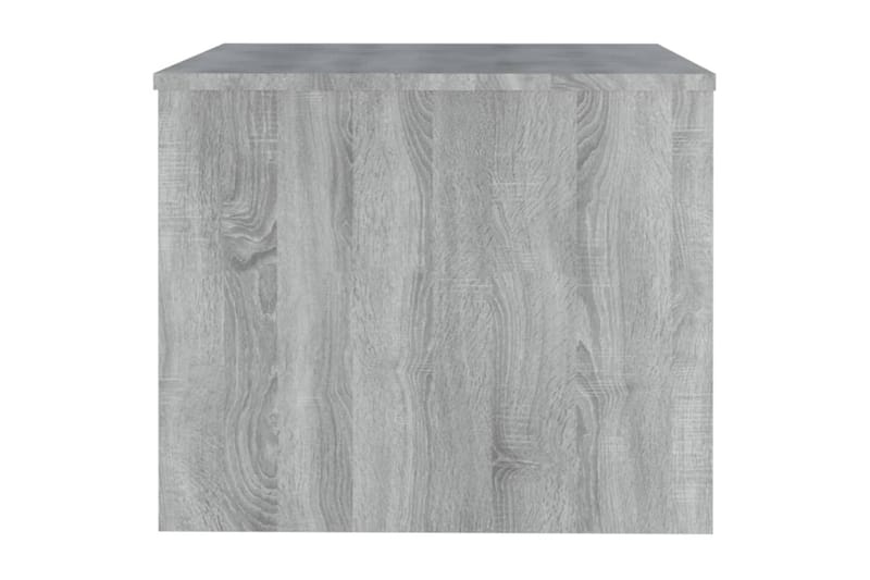 beBasic Salongbord grå sonoma 80x50x40 cm konstruert tre - GrÃ¥ - Lampebord & sidebord - Brettbord og småbord