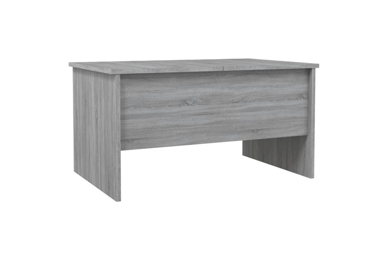 beBasic Salongbord grå sonoma 80x50x42,5 cm konstruert tre - GrÃ¥ - Møbler - Bord - Avlastningsbord - Lampebord & sidebord
