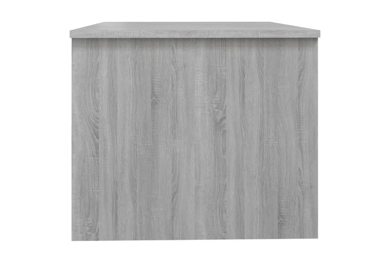 beBasic Salongbord grå sonoma 80x50x42,5 cm konstruert tre - GrÃ¥ - Møbler - Bord - Avlastningsbord - Lampebord & sidebord