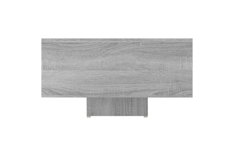 beBasic Salongbord grå sonoma 85x55x31 cm konstruert tre - GrÃ¥ - Møbler - Bord - Avlastningsbord - Lampebord & sidebord