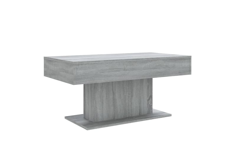 beBasic Salongbord grå sonoma 96x50x45 cm konstruert tre - GrÃ¥ - Lampebord & sidebord - Brettbord og småbord
