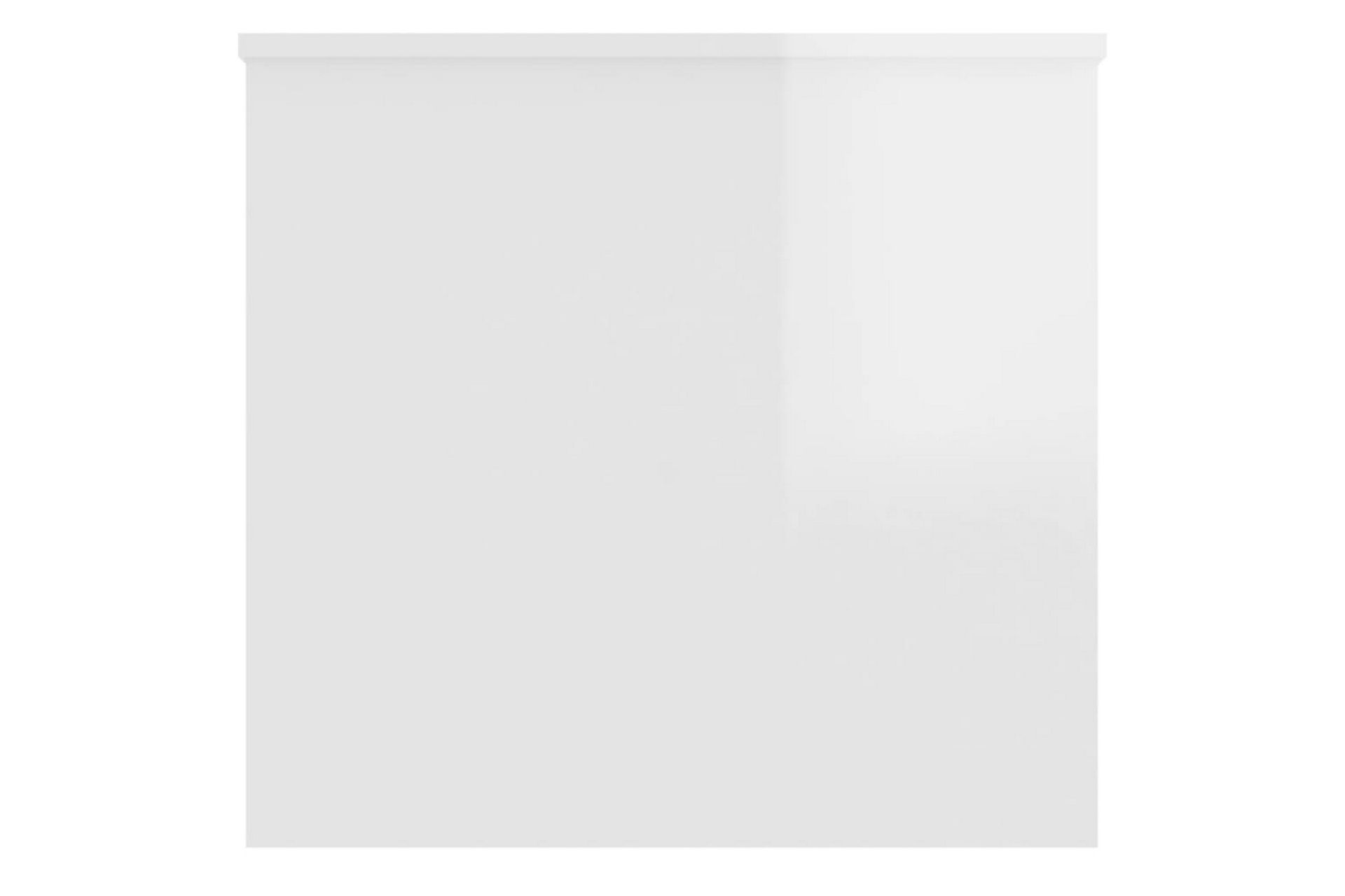 beBasic Salongbord høyglans hvit 102x55,5x52,5 cm konstruert tre - Hvit - Møbler - Bord - Avlastningsbord - Lampebord & sidebord