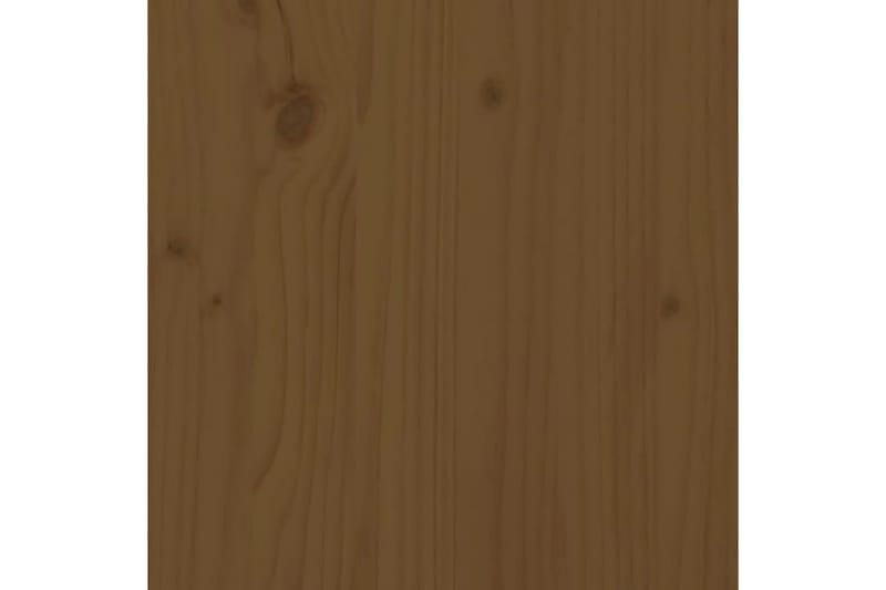 beBasic Salongbord honningbrun 100x100x40 cm heltre furu - Brun - Lampebord & sidebord - Brettbord og småbord