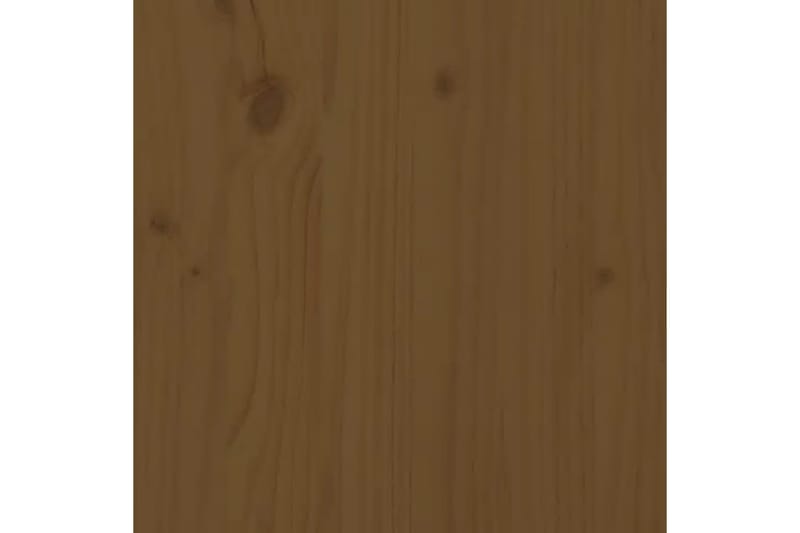 beBasic Salongbord honningbrun 55x55x40 cm heltre furu - Brun - Lampebord & sidebord - Brettbord og småbord