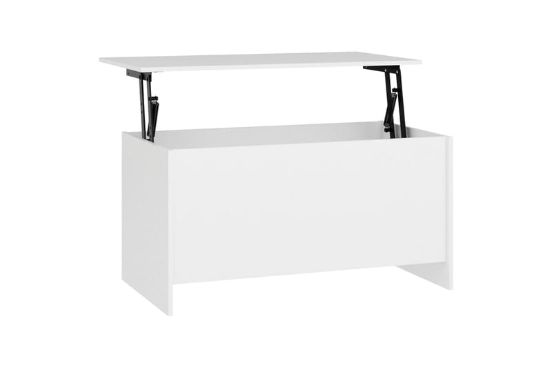 beBasic Salongbord hvit 102x55,5x52,5 cm konstruert tre - Hvit - Lampebord & sidebord - Brettbord og småbord