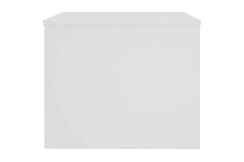 beBasic Salongbord hvit 80x50x40 cm konstruert tre - Hvit - Møbler - Bord - Avlastningsbord - Lampebord & sidebord