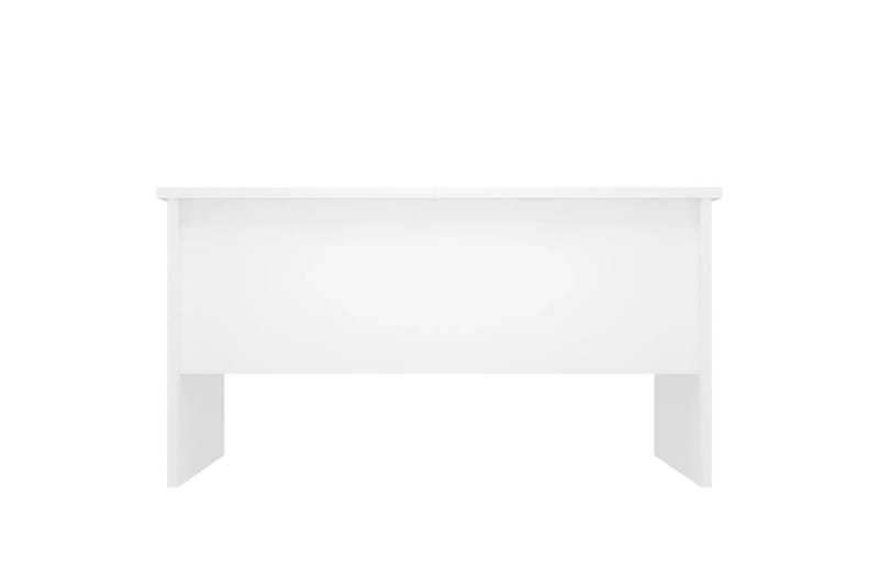 beBasic Salongbord hvit 80x50x42,5 cm konstruert tre - Hvit - Møbler - Bord - Avlastningsbord - Lampebord & sidebord