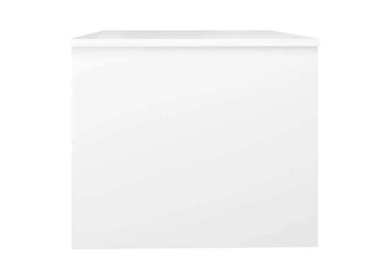 beBasic Salongbord hvit 80x50x42,5 cm konstruert tre - Hvit - Møbler - Bord - Avlastningsbord - Lampebord & sidebord