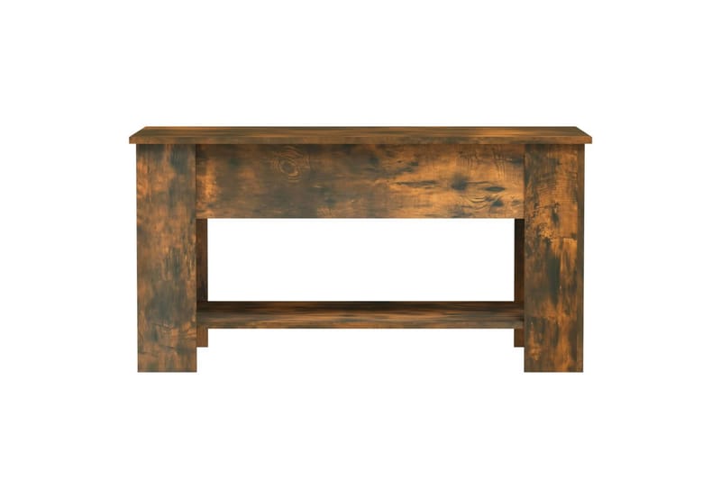 beBasic Salongbord røkt eik 101x49x52 cm konstruert tre - Brun - Møbler - Bord - Avlastningsbord - Lampebord & sidebord