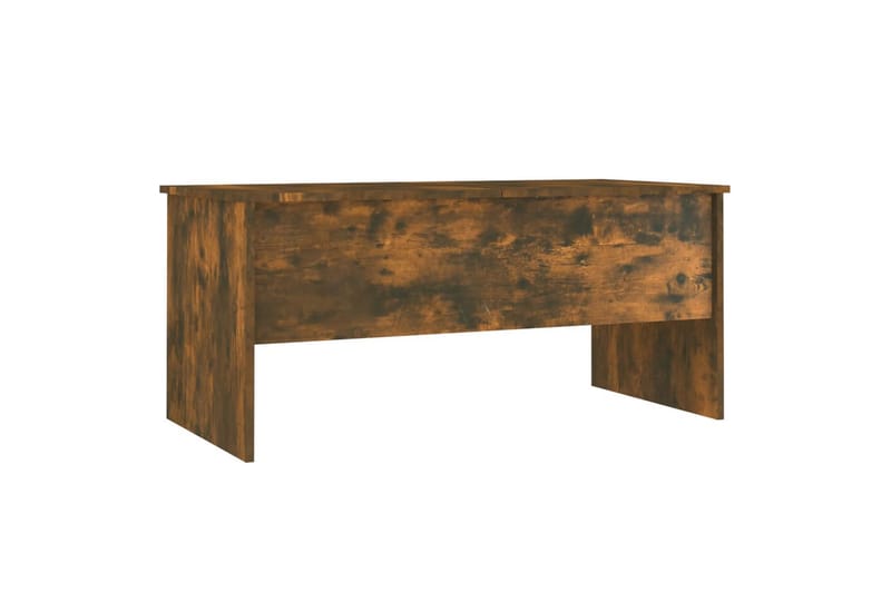 beBasic Salongbord røkt eik 102x50,5x46,5 cm konstruert tre - Brun - Møbler - Bord - Avlastningsbord - Lampebord & sidebord