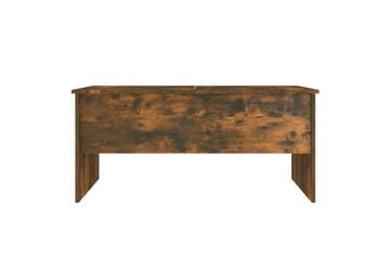 beBasic Salongbord røkt eik 102x50,5x46,5 cm konstruert tre - Brun - Møbler - Bord - Avlastningsbord - Lampebord & sidebord