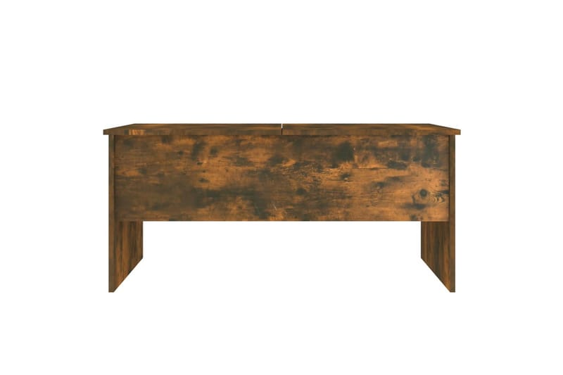 beBasic Salongbord røkt eik 102x50,5x46,5 cm konstruert tre - Brun - Møbler - Bord - Avlastningsbord - Lampebord & sidebord