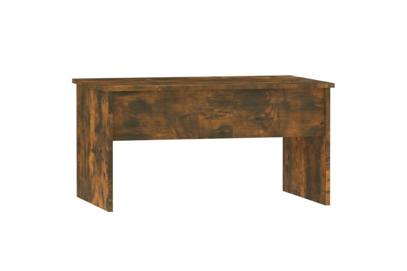beBasic Salongbord røkt eik 80x50,5x41,5 cm konstruert tre - Brun - Møbler - Bord - Avlastningsbord - Lampebord & sidebord