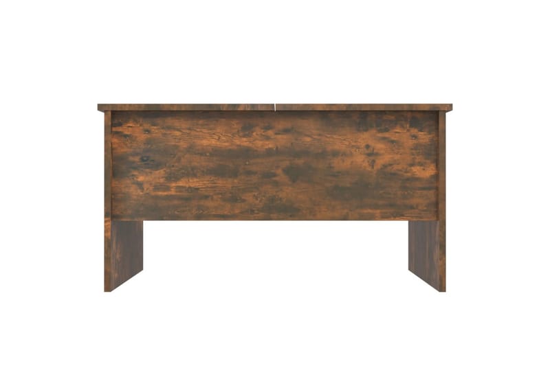beBasic Salongbord røkt eik 80x50x42,5 cm konstruert tre - Brun - Møbler - Bord - Avlastningsbord - Lampebord & sidebord