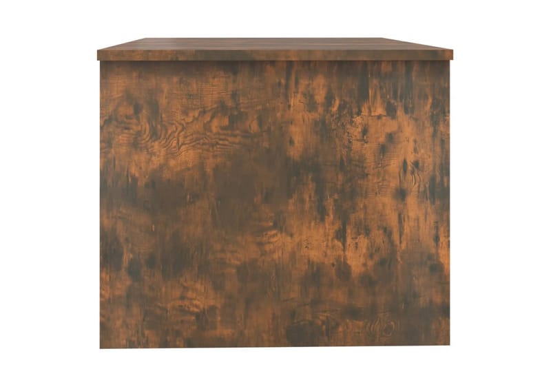 beBasic Salongbord røkt eik 80x50x42,5 cm konstruert tre - Brun - Møbler - Bord - Avlastningsbord - Lampebord & sidebord