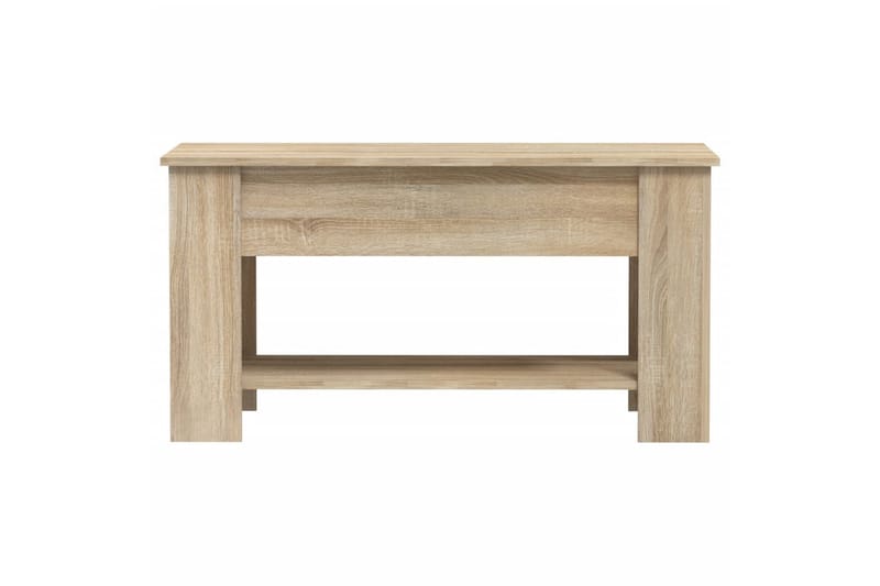 beBasic Salongbord sonoma eik 101x49x52 cm konstruert tre - Brun - Møbler - Bord - Avlastningsbord - Lampebord & sidebord