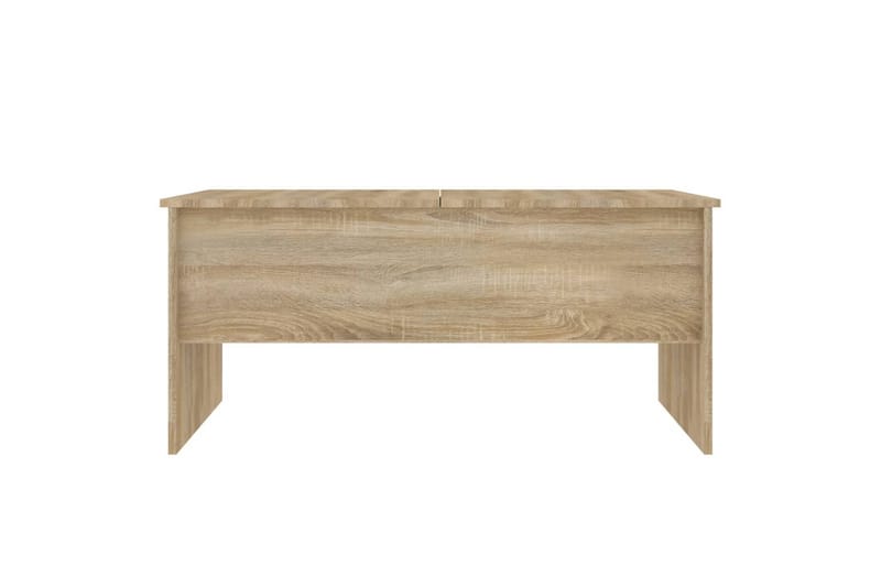 beBasic Salongbord sonoma eik 102x50,5x46,5 cm konstruert tre - Brun - Møbler - Bord - Avlastningsbord - Lampebord & sidebord