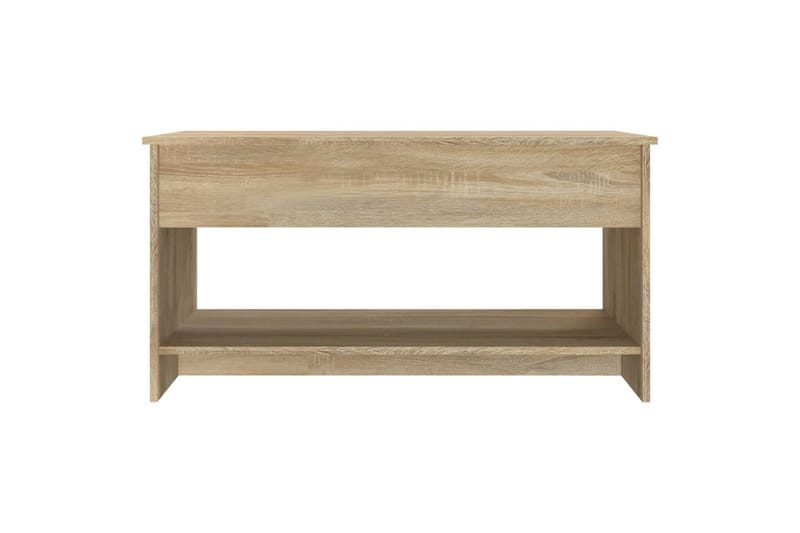 beBasic Salongbord sonoma eik 102x50x52,5 cm konstruert tre - Brun - Lampebord & sidebord - Brettbord og småbord