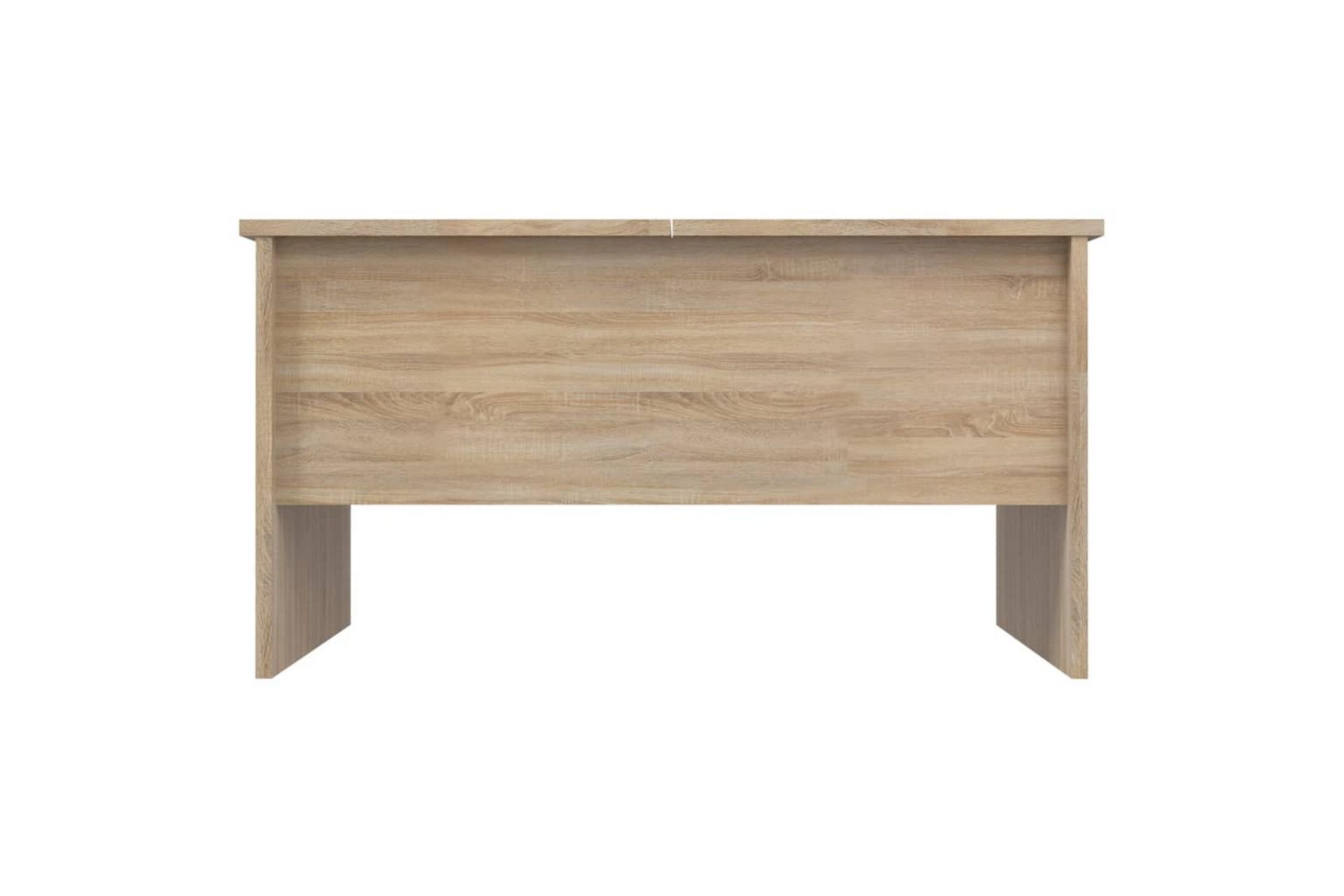 beBasic Salongbord sonoma eik 80x50x42,5 cm konstruert tre - Brun - Møbler - Bord - Avlastningsbord - Lampebord & sidebord