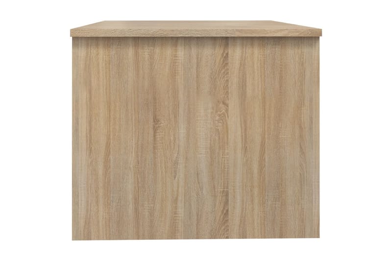 beBasic Salongbord sonoma eik 80x50x42,5 cm konstruert tre - Brun - Møbler - Bord - Avlastningsbord - Lampebord & sidebord