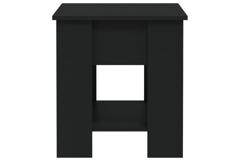 beBasic Salongbord svart 101x49x52 cm konstruert tre - Svart - Møbler - Bord - Avlastningsbord - Lampebord & sidebord
